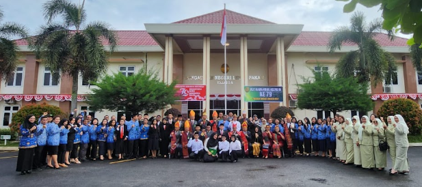 PENGADILAN NEGERI LUBUK PAKAM LAKSANAKAN UPACARA PERINGATAN HUT KE-79 RI