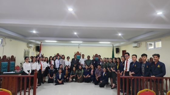 PENGAJIAN DAN IBADAH RUTIN DI LINGKUNGAN PENGADILAN NEGERI LUBUK PAKAM KELAS I-A